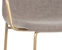 Sunpan Hathaway Counter Stool - Belfast Navy/Oatmeal/Oyster Shell