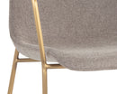 Sunpan Hathaway Dining Armchair - Belfast Navy/Oatmeal/Oyster Shell/Rust