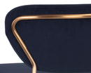 Sunpan Odesa Counter Stool Abbington Navy / Dillon Cream