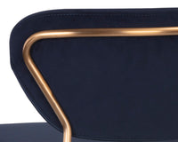 Sunpan Odesa Counter Stool Abbington Navy / Dillon Cream