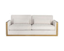 Sunpan Lean Sofa In Belfast Oatmeal