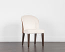 Sunpan Gisele Dining Chair - Polo Club Muslin With Tobacco Tan/Polo Club Stone With Overcast Grey