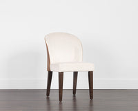 Sunpan Gisele Dining Chair - Polo Club Muslin With Tobacco Tan/Polo Club Stone With Overcast Grey