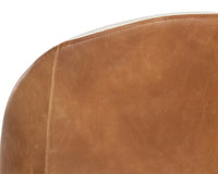 Sunpan Gisele Dining Chair - Polo Club Muslin With Tobacco Tan/Polo Club Stone With Overcast Grey