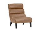 Sunpan Ellison Lounge Chair - Marseille Camel/Concrete Leather