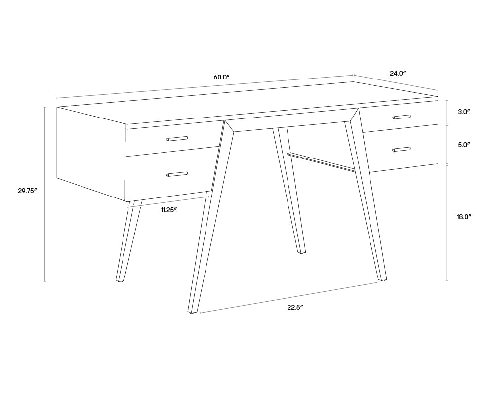 Sunpan Cale Coffee Table