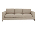 Sunpan Byward Sofa In Liv Smoke/Wicker