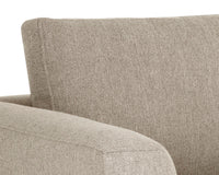 Sunpan Byward Sofa In Liv Smoke/Wicker