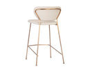 Sunpan Odesa Counter Stool Abbington Navy / Dillon Cream