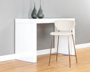 Sunpan Odesa Counter Stool Abbington Navy / Dillon Cream
