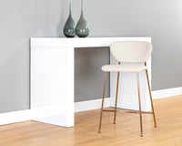 Sunpan Odesa Counter Stool Abbington Navy / Dillon Cream