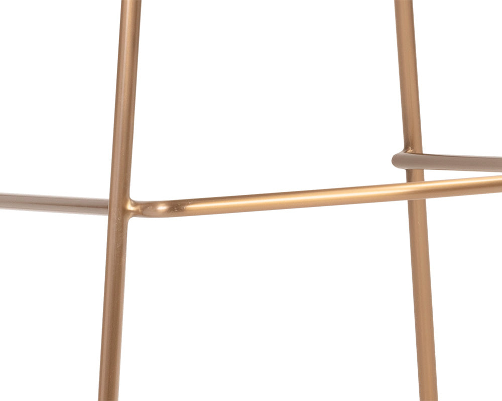 Sunpan Odesa Counter Stool Abbington Navy / Dillon Cream
