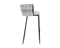 Sunpan Sarai Barstool - Belfast Heather Grey/Belfast Koala Grey