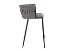 Sunpan Sarai Counter Stool - Belfast Heather Grey/Belfast Koala Grey