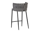 Sunpan Sarai Counter Stool - Belfast Heather Grey/Belfast Koala Grey