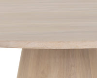 Sunpan Althea Dining Table - Round in Brown Oak/Light Oak 54"