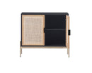 Sunpan Avida Sideboard in Gold And Black/Natural - Small