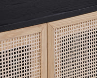 Sunpan Avida Sideboard in Gold And Black/Natural - Small