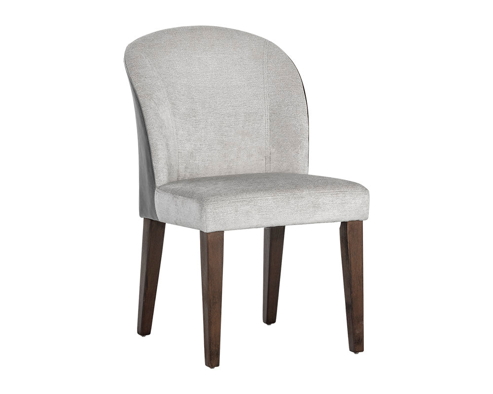 Sunpan Gisele Dining Chair - Polo Club Muslin With Tobacco Tan/Polo Club Stone With Overcast Grey