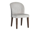 Sunpan Gisele Dining Chair - Polo Club Muslin With Tobacco Tan/Polo Club Stone With Overcast Grey