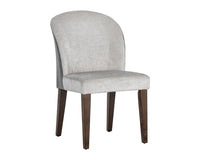 Sunpan Gisele Dining Chair - Polo Club Muslin With Tobacco Tan/Polo Club Stone With Overcast Grey
