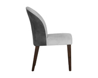 Sunpan Gisele Dining Chair - Polo Club Muslin With Tobacco Tan/Polo Club Stone With Overcast Grey