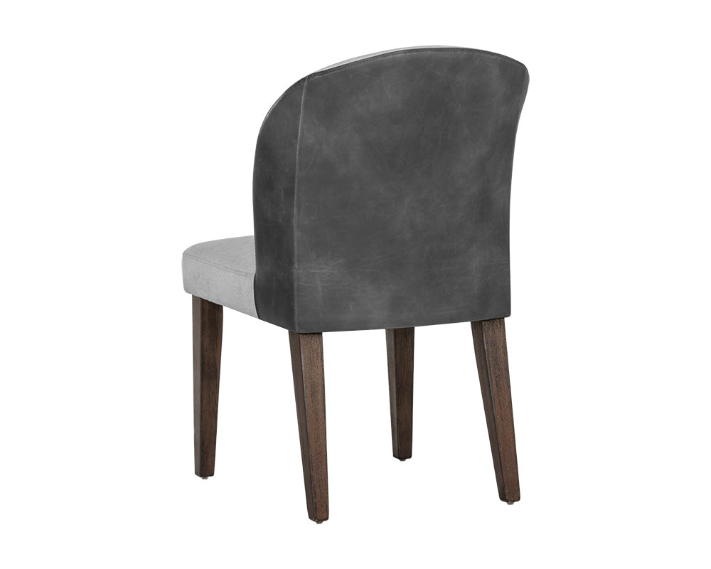 Sunpan Gisele Dining Chair - Polo Club Muslin With Tobacco Tan/Polo Club Stone With Overcast Grey