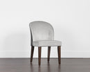 Sunpan Gisele Dining Chair - Polo Club Muslin With Tobacco Tan/Polo Club Stone With Overcast Grey