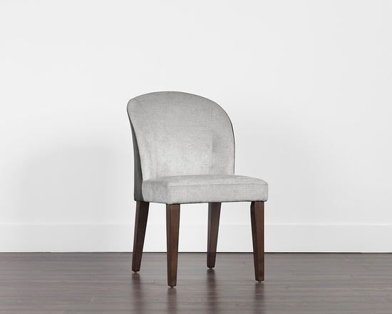 Sunpan Gisele Dining Chair - Polo Club Muslin With Tobacco Tan/Polo Club Stone With Overcast Grey
