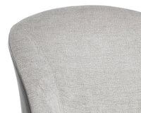 Sunpan Gisele Dining Chair - Polo Club Muslin With Tobacco Tan/Polo Club Stone With Overcast Grey