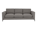Sunpan Byward Sofa In Liv Smoke/Wicker