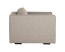 Sunpan Adrian Armchair in Liv Indigo/Liv Wicker