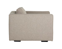 Sunpan Adrian Armchair in Liv Indigo/Liv Wicker