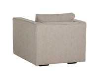 Sunpan Adrian Armchair in Liv Indigo/Liv Wicker