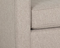 Sunpan Adrian Armchair in Liv Indigo/Liv Wicker