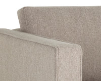 Sunpan Adrian Armchair in Liv Indigo/Liv Wicker