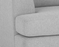 Sunpan Cascade Armchair In Liv Dove/Pearl