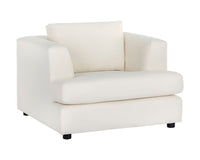 Sunpan Cascade Armchair In Liv Dove/Pearl
