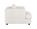 Sunpan Cascade Armchair In Liv Dove/Pearl
