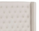 Sunpan Brittany Bed in Dillon Cream - King