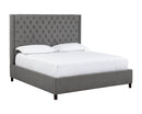 Sunpan Devon Bed in Belfast Heather Grey/Koala Grey - Queen