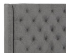 Sunpan Devon Bed in Belfast Heather Grey/Koala Grey - King