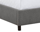 Sunpan Devon Bed in Belfast Heather Grey/Koala Grey - Queen