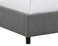 Sunpan Devon Bed in Belfast Heather Grey/Koala Grey - Queen