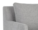 Sunpan Beckette Lounge Chair in Effie Flax