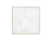 Sunpan Daines End Table in Grey / White Marble