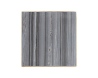 Sunpan Daines End Table in Grey / White Marble