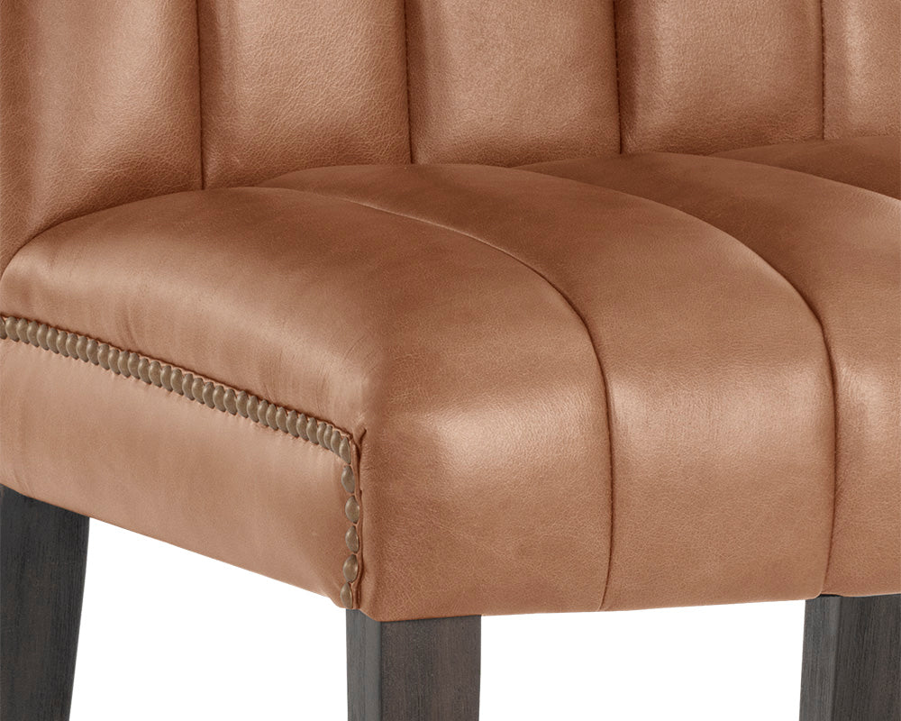 Sunpan Heath Dining Chair - Marseille Camel/Camel Leather
