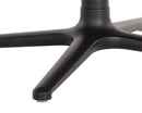 Sunpan Cardona Swivel Lounge Chair - Black/Gunmetal - Marseille Camel Leather