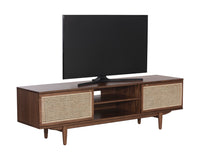 Sunpan Akita Media Console And Cabinet